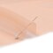 1 Yard Premium Peach Silk Chiffon Lightweight Sheer Fabric Perfect for Overlays, 44 Inches Wide